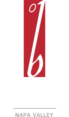 Logo design featuring a stylized letter "b" and the text "Napa Valley."